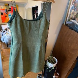 Hello Molly Dark Green Uni Dress